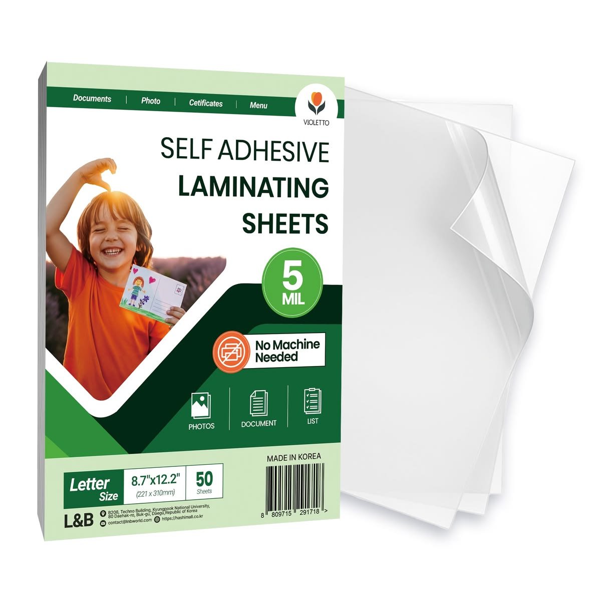 Self Adhesive Lamination