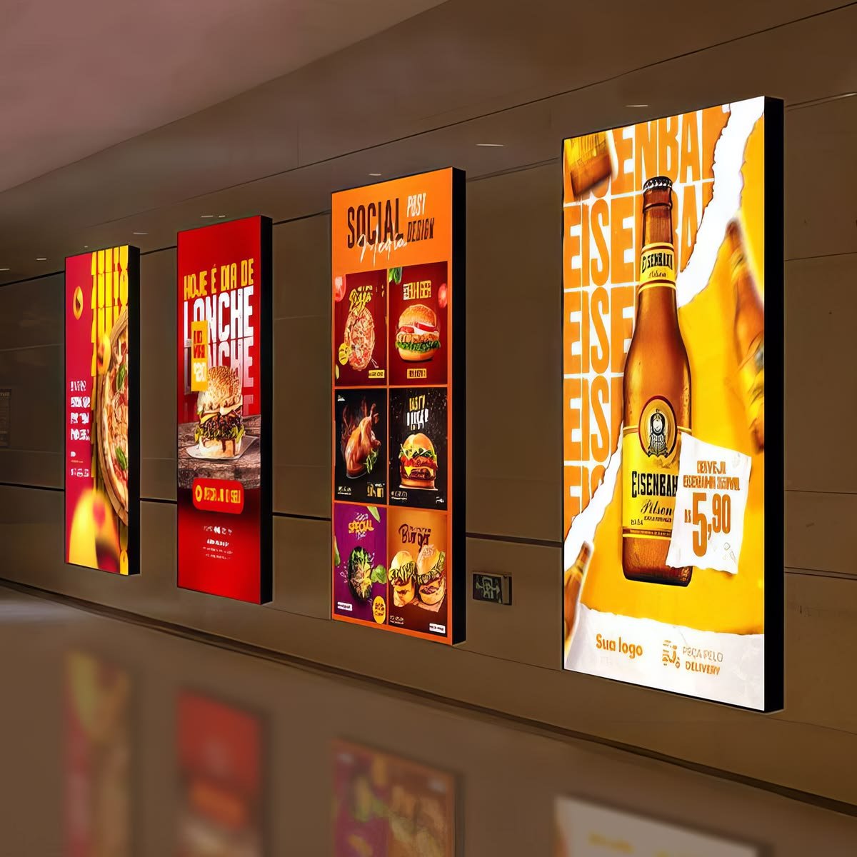 Illuminated Advertising Displays