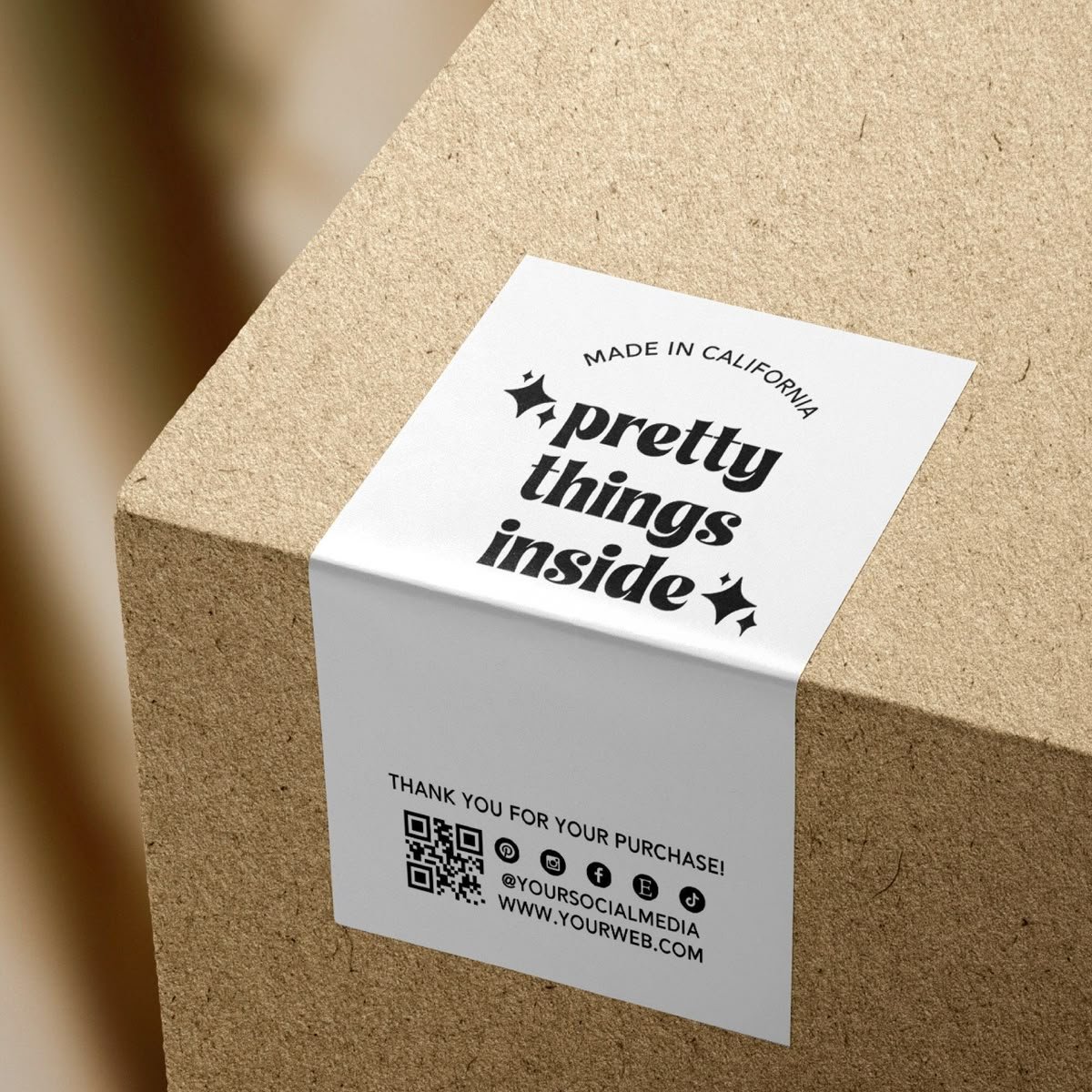Packaging Stickers